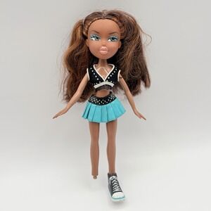 Bratz Play Sportz Cheerleader Sasha Nude Doll 2001 Original With Outfit
